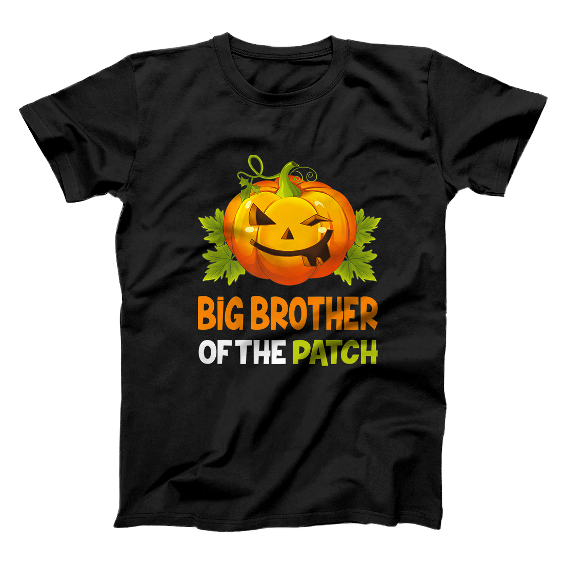 Personalized Pumpkin Patch Family Halloween Pajamas Costume Big Brother Premium T-Shirt