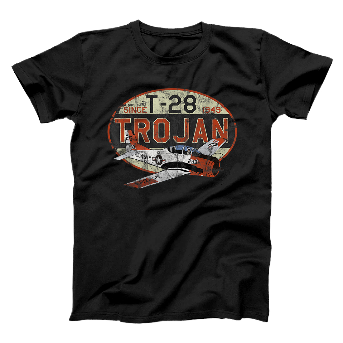 Personalized T-28 Trojan "Since 1949" Airplane Pilot Vintage T-Shirt