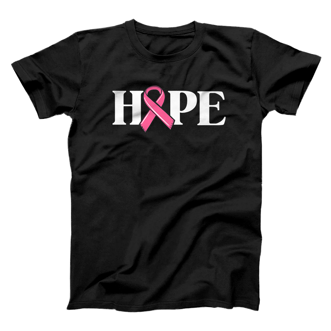 Personalized Hope Breast Cancer Shirts For Women Gift Ribbon Awareness Premium T-Shirt