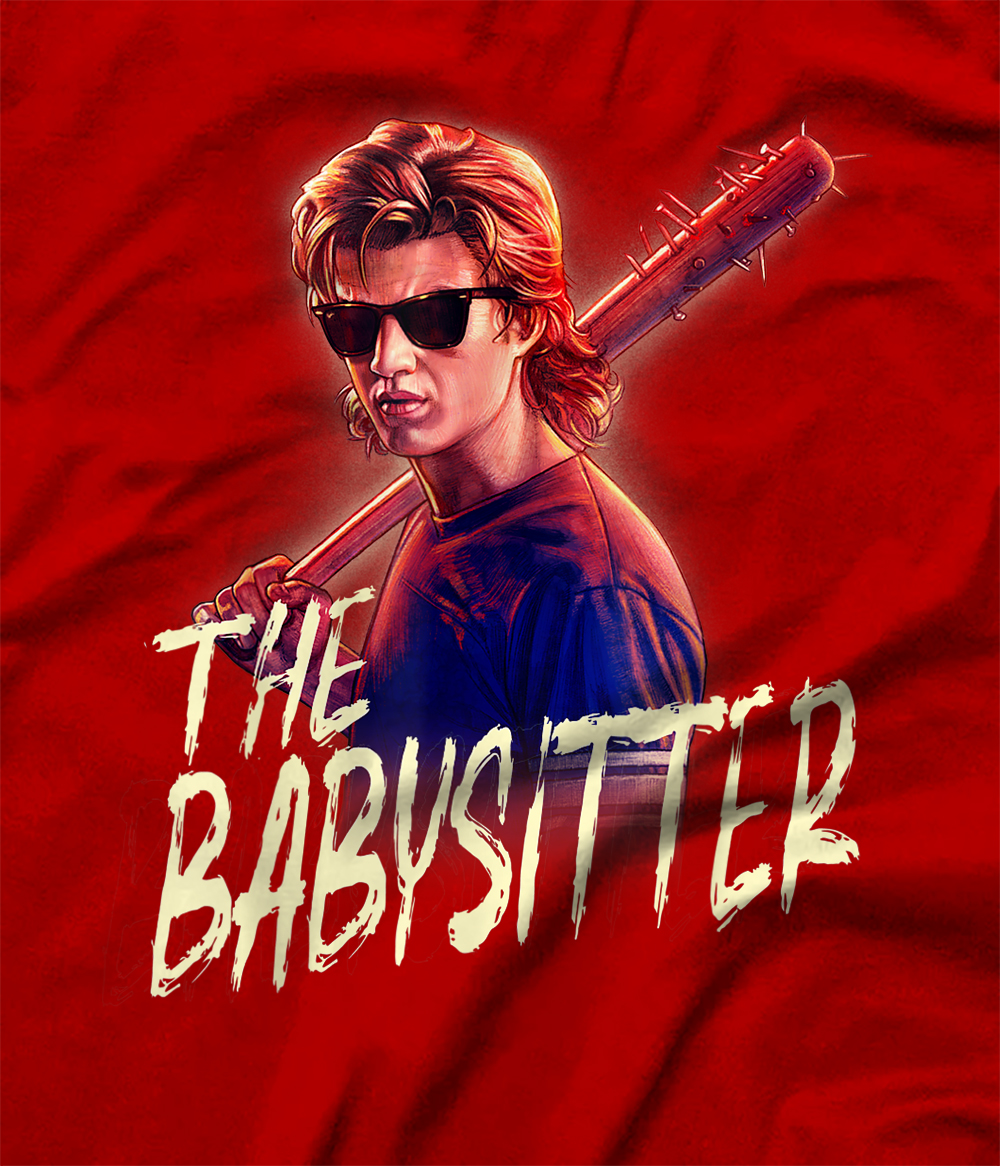 Personalized Netflix Stranger Things Steve The Babysitter Portrait T ...