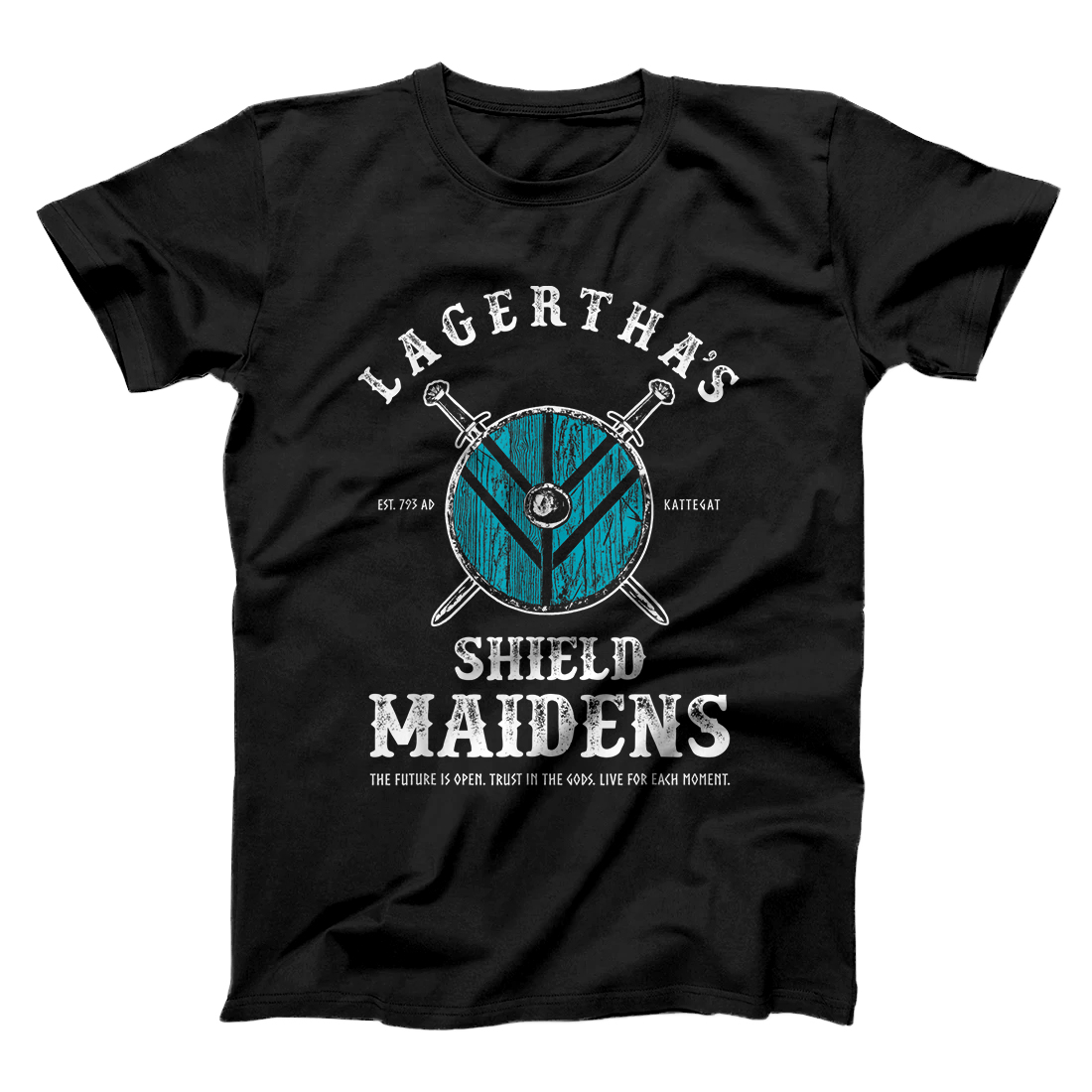 Personalized Lagertha's Shield Maidens - Viking Warrior Shieldmaiden T-Shirt