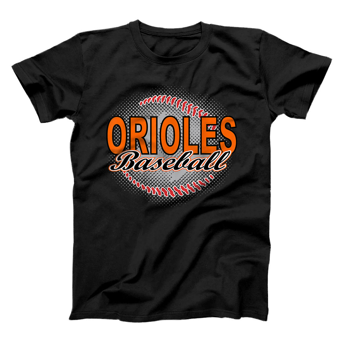 Personalized Orioles Baseball T-Shirt