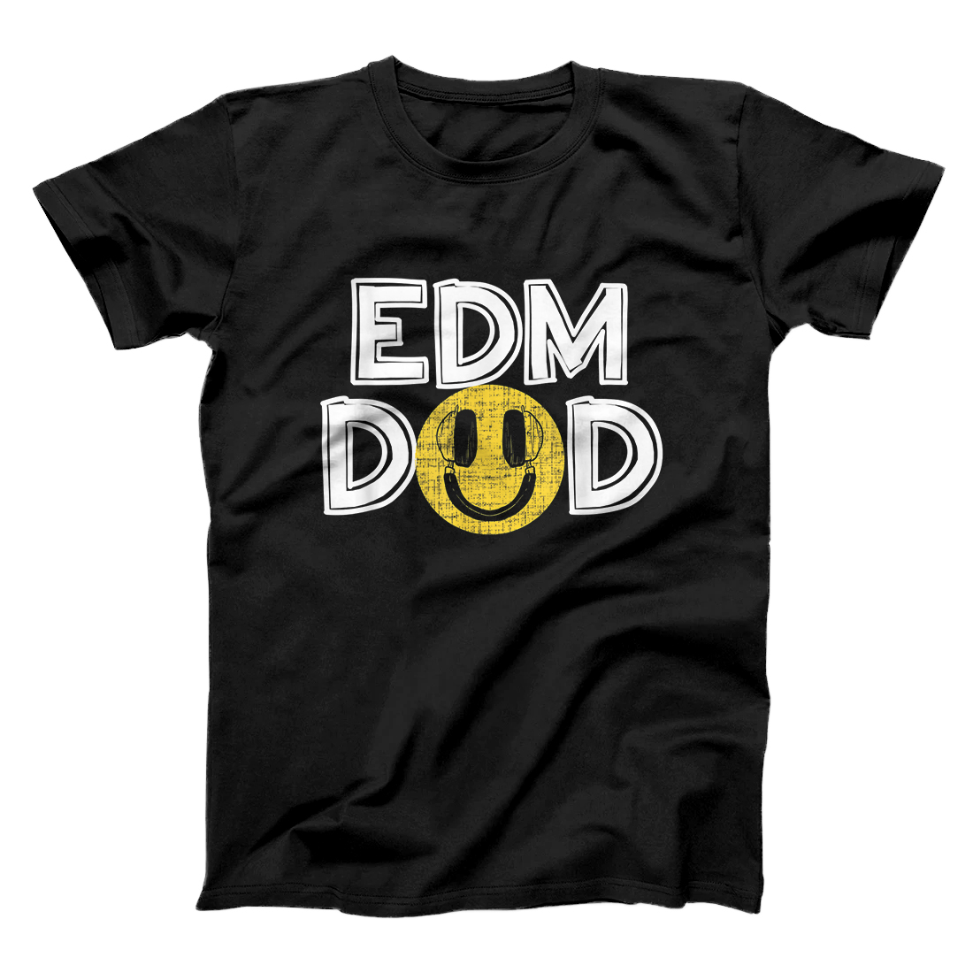 Personalized Mens EDM Dad Electronic Dance Music Father's Day Gift EDM T-Shirt