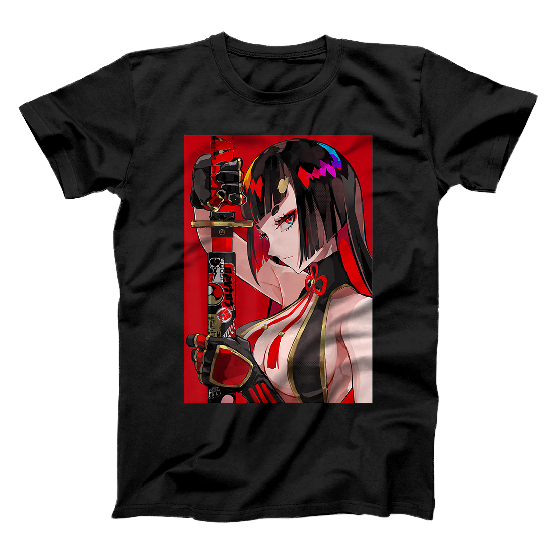 Personalized Anime Girl Shirt | Japanese Aesthetic Anime Tee | Otaku Gift T-Shirt