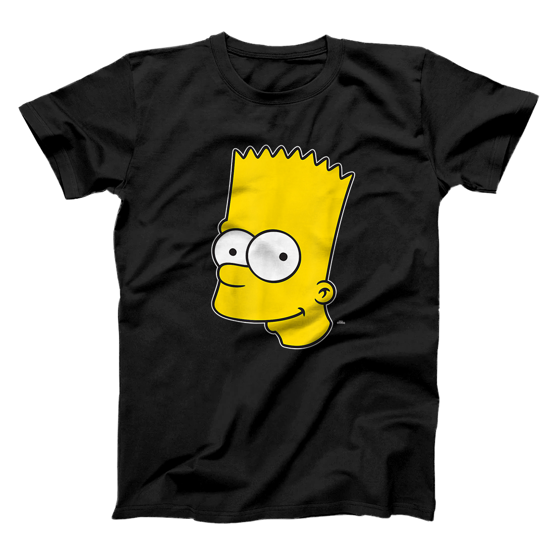 Personalized The Simpsons Bart Simpson Face T-Shirt