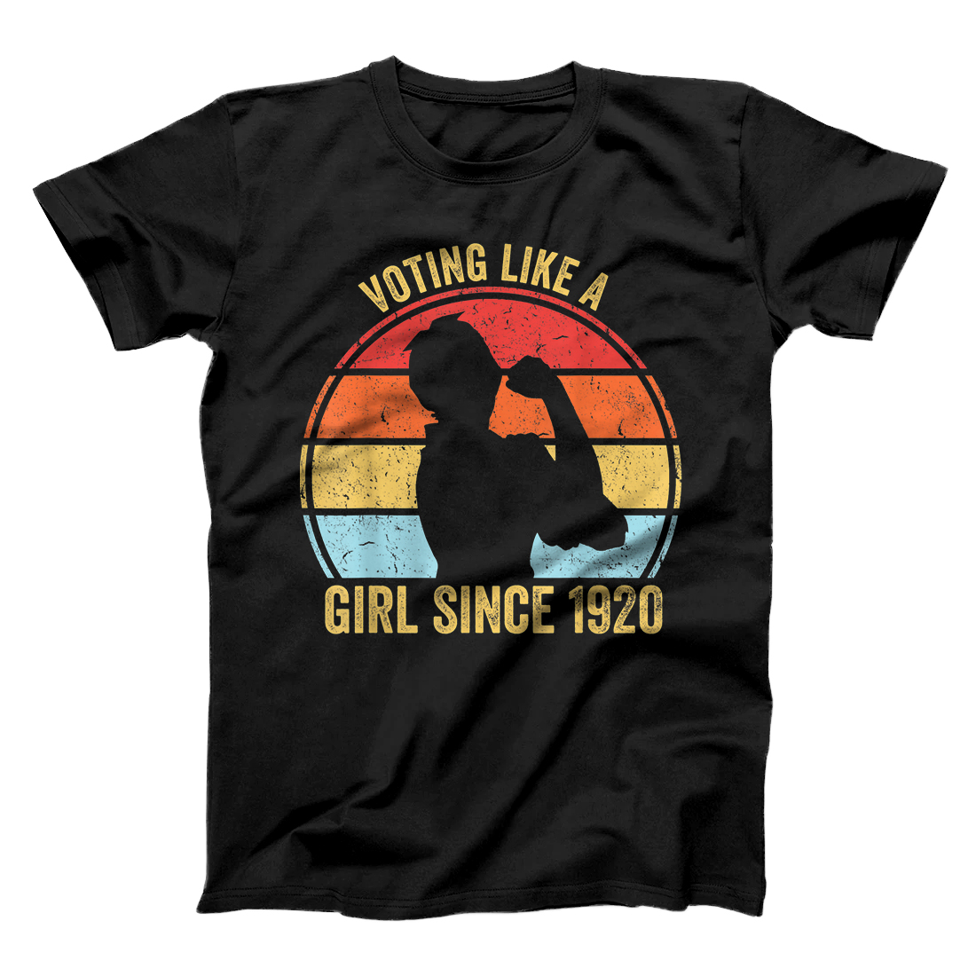 Personalized Voting Like A Girl Since 1920 Feminist 19th Amendment T-Shirt