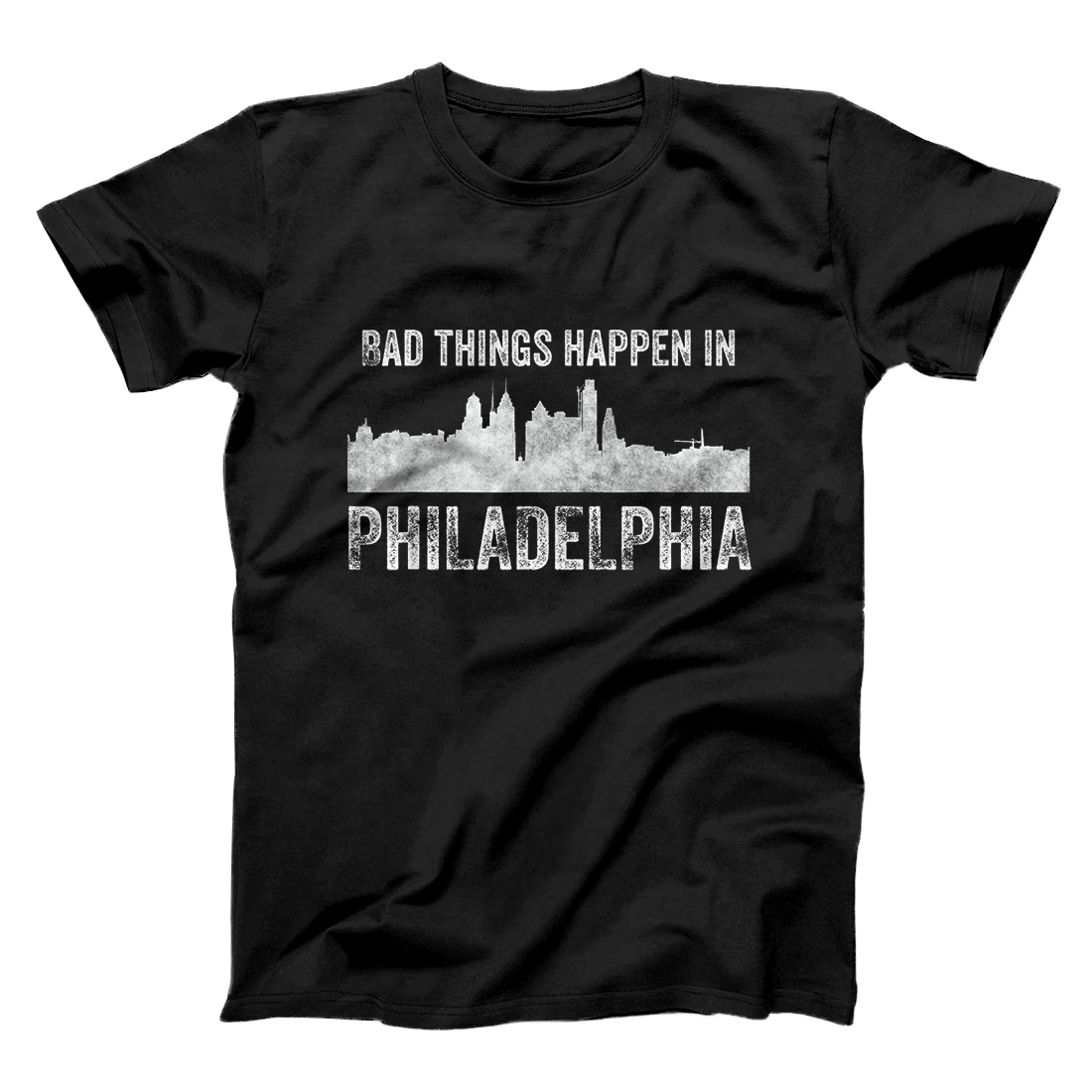 Personalized Retro Vintage Bad Things Happen in Philadelphia T-Shirt
