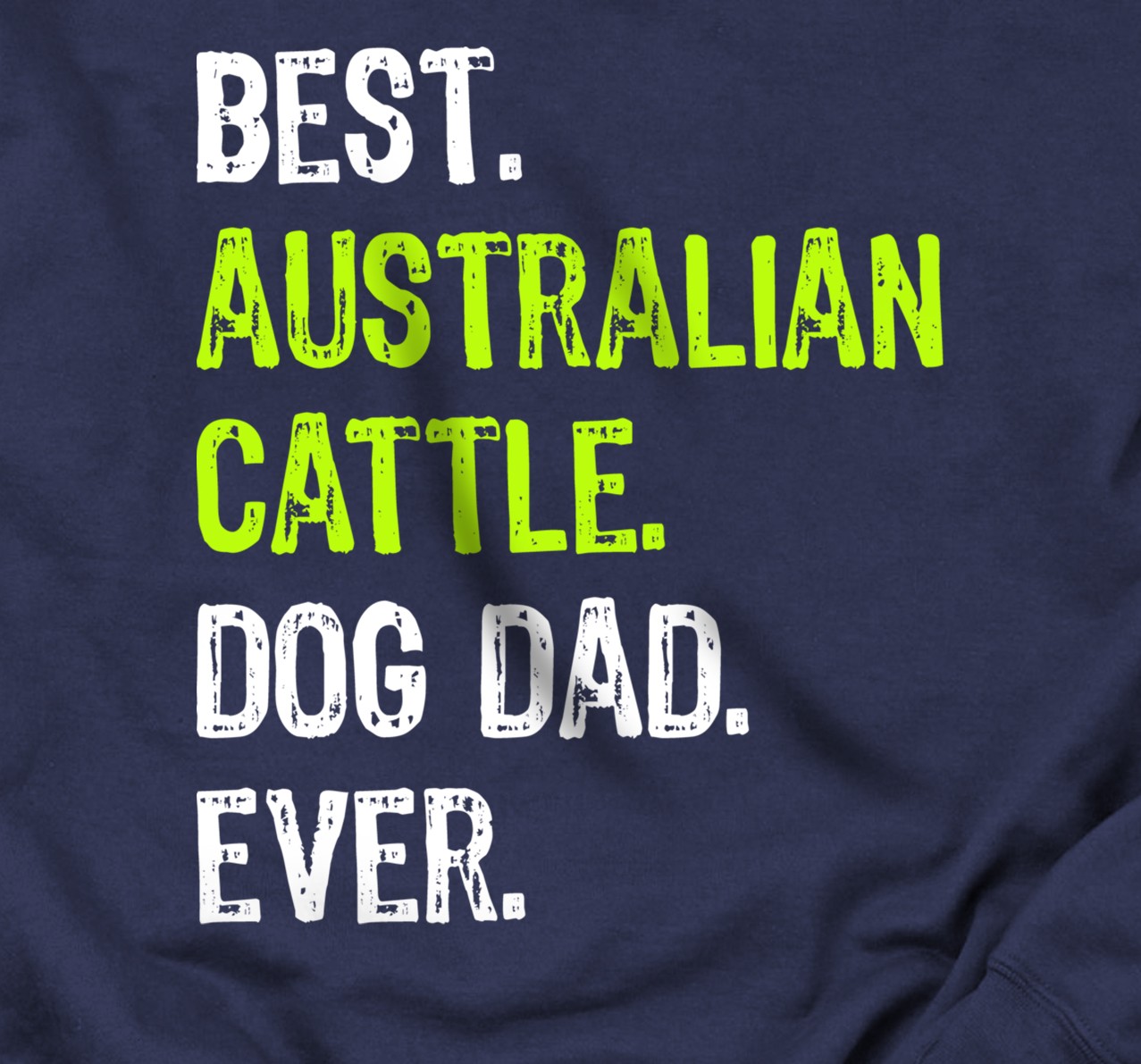 Australian Cattle Dog Dad Fathers Day Funny Dog Lovers Gift Sweatshirt