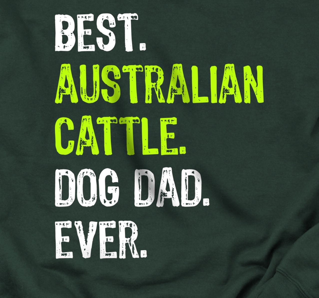 Australian Cattle Dog Dad Fathers Day Funny Dog Lovers Gift Sweatshirt