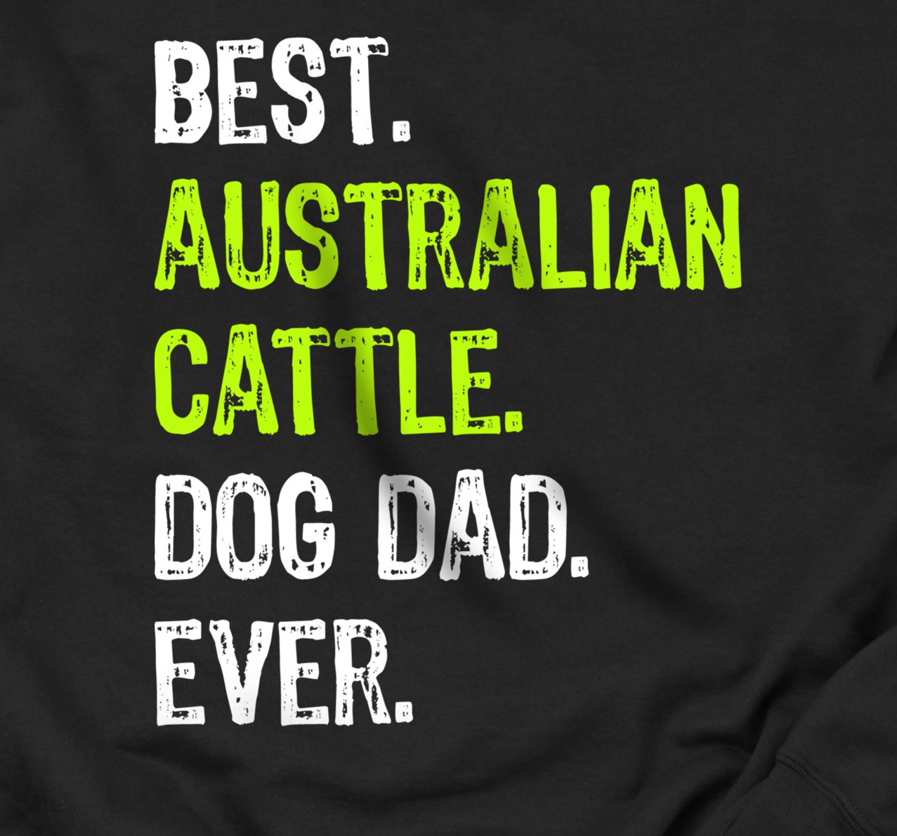 Australian Cattle Dog Dad Fathers Day Funny Dog Lovers Gift Sweatshirt