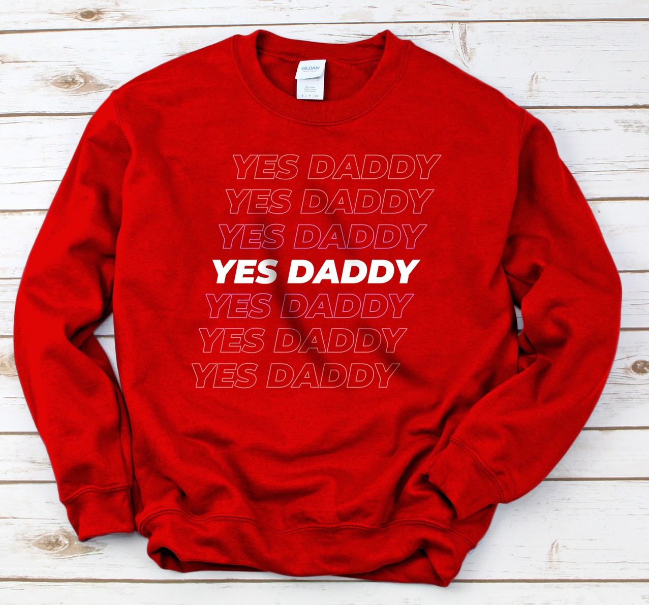 Personalized DDLG Baby Girl BDSM Age Play Yes Daddy Sweatshirt - All Star  Shirt