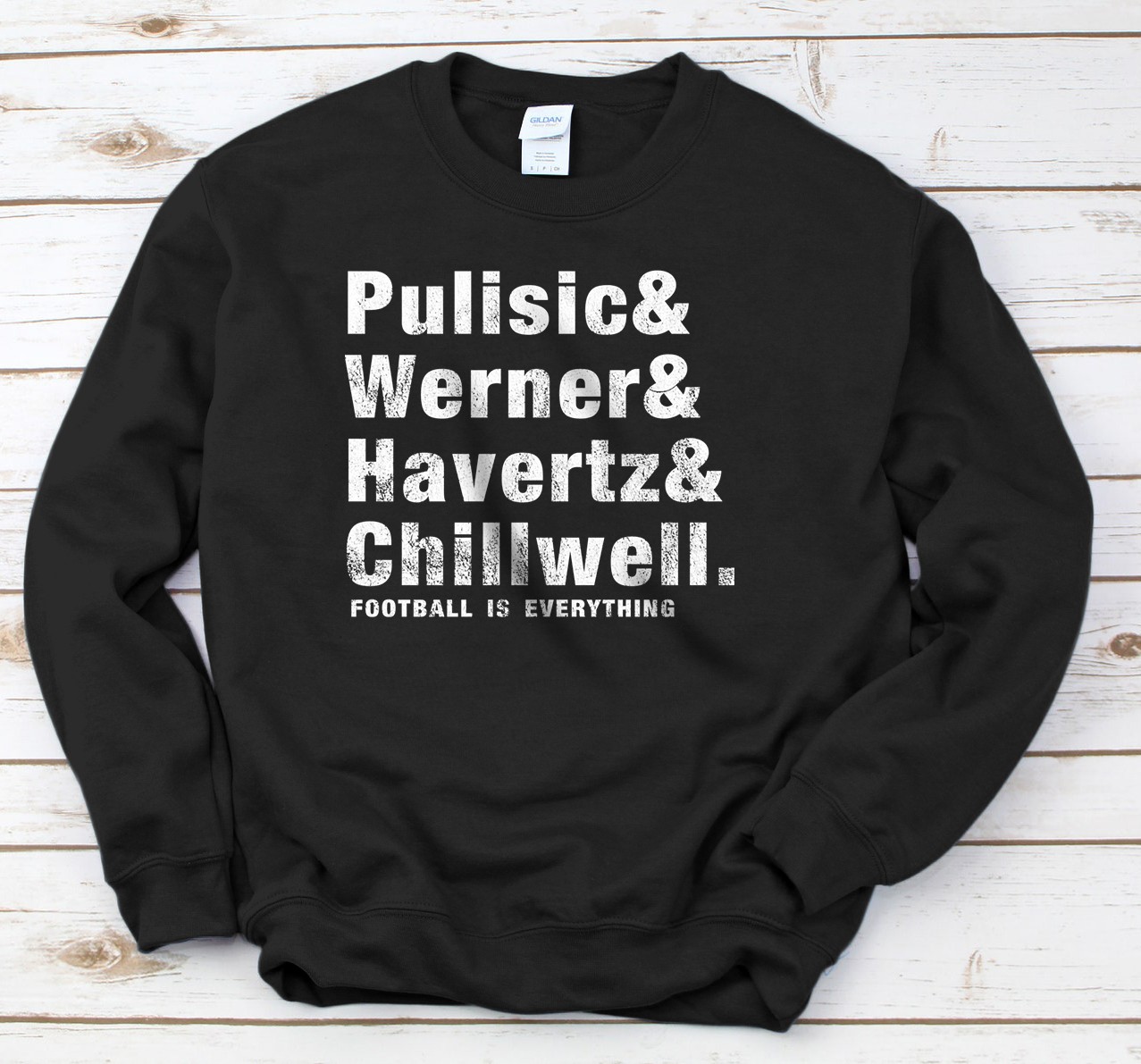 Personalized Football Is Everything - Pulisic & Werner Havertz Chillwell Sweatshirt