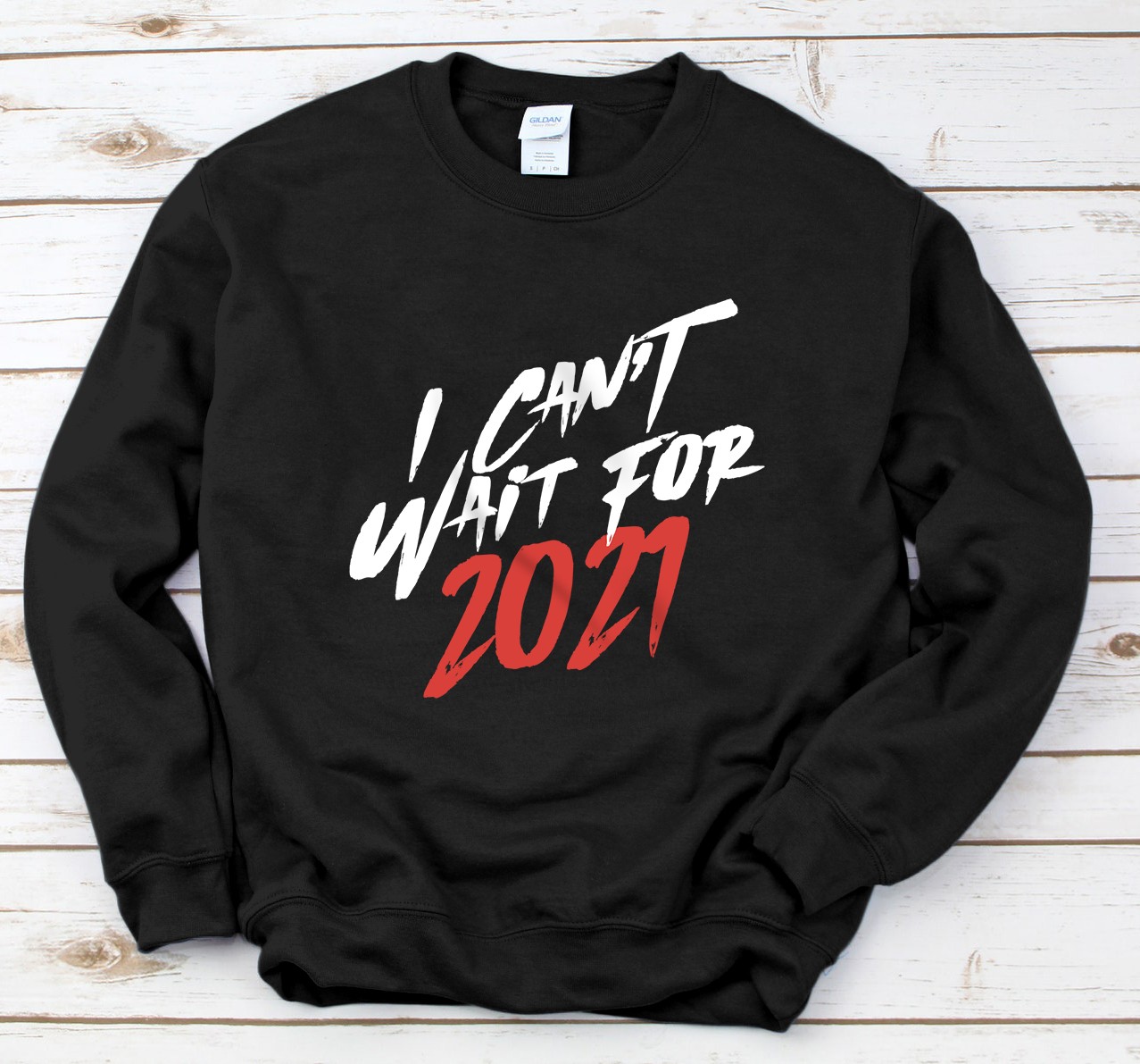 Personalized Can't Wait for 2021 New Hope Hello New Year Sweatshirt