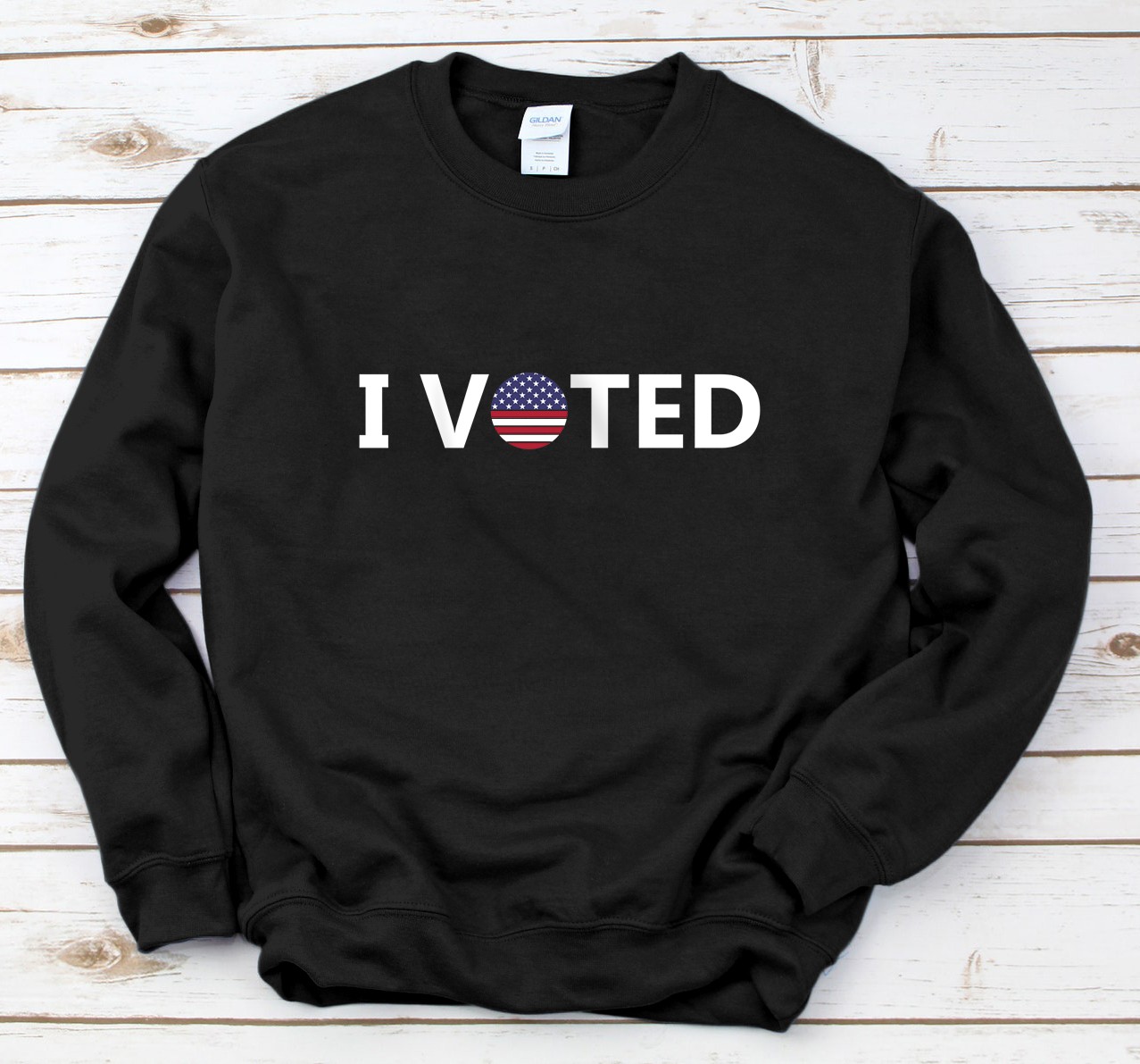 Personalized I Voted Shirt Election Political Voting Shirt Sweatshirt