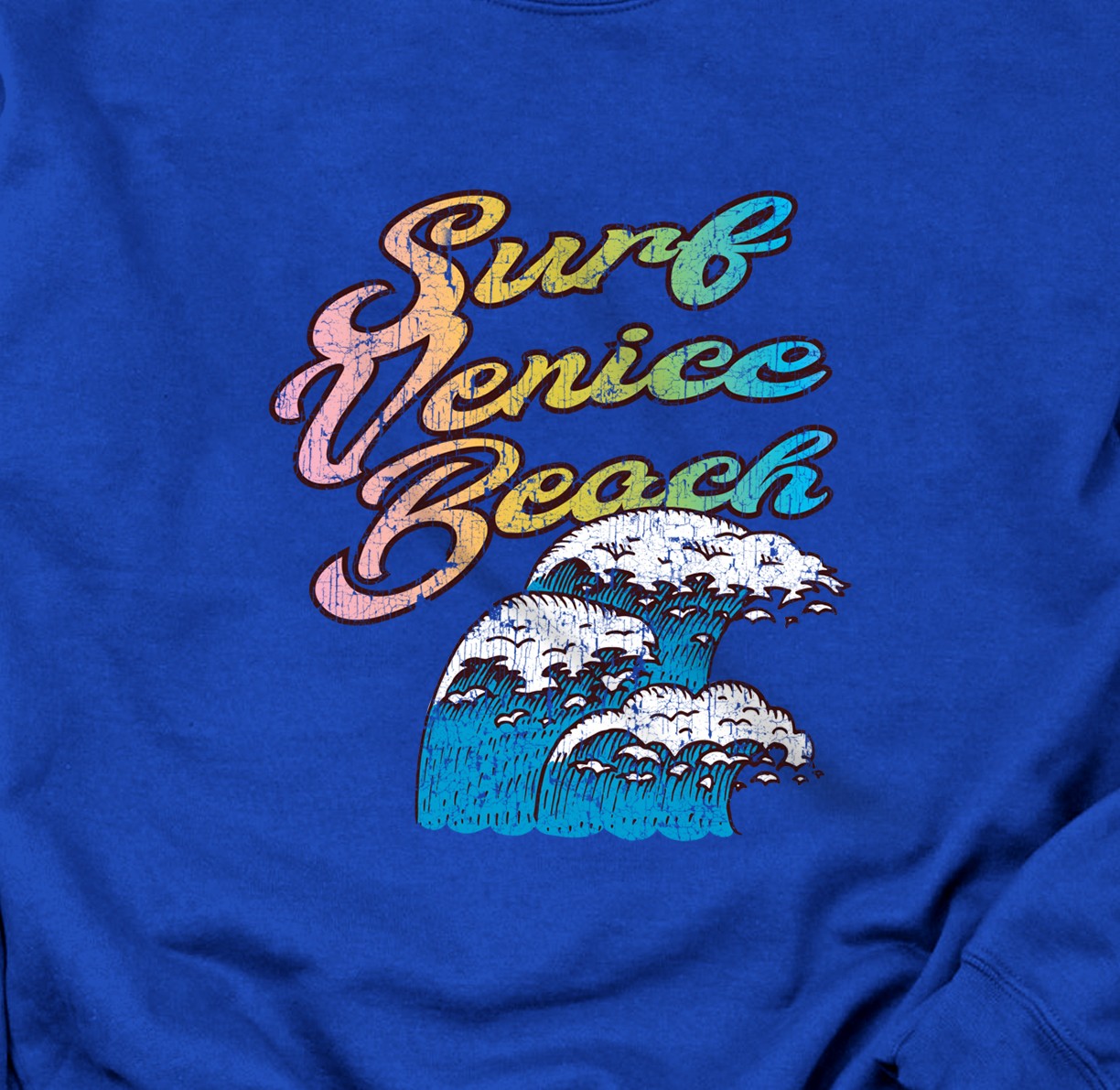 Venice Beach, California Surf Vintage Retro 60s 70s 80s Sweatshirt ...