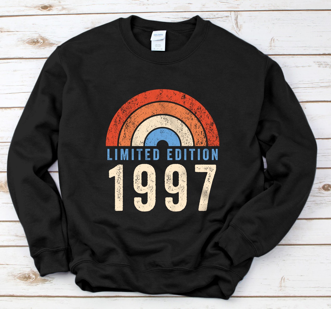Personalized Vintage 1997 Limited Edition 24th Bday Shirt Retro Birthday Sweatshirt