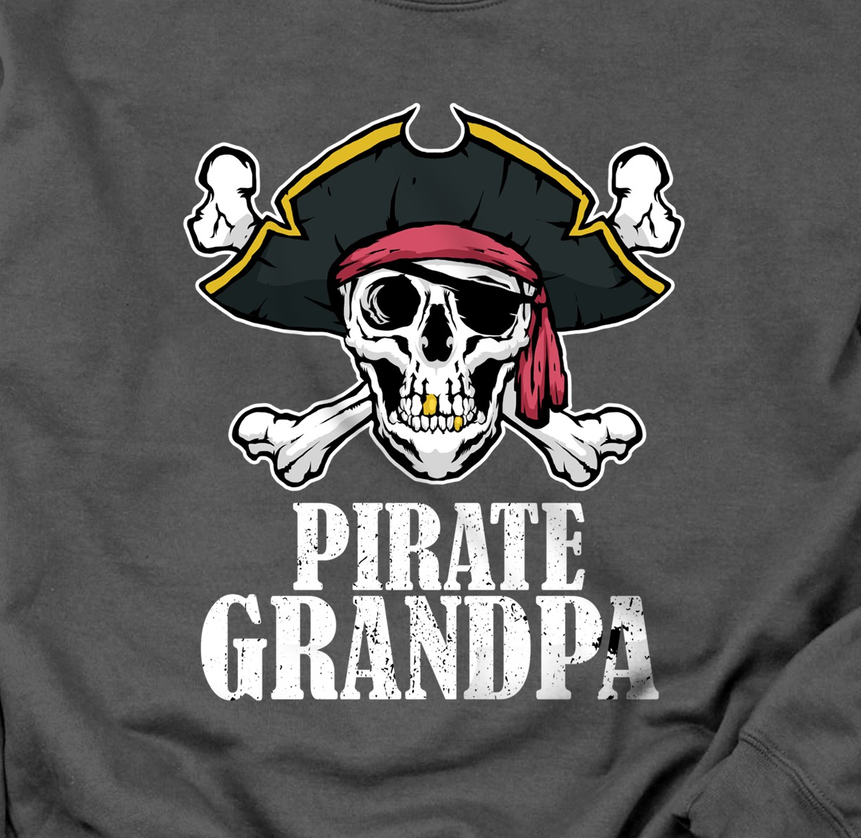 Personalized Pirate Grandpa Birthday Jolly Roger Flag Pirate Costume ...