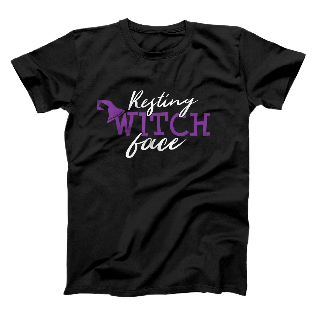 Personalized Resting Witch Face Halloween Gift T-Shirt