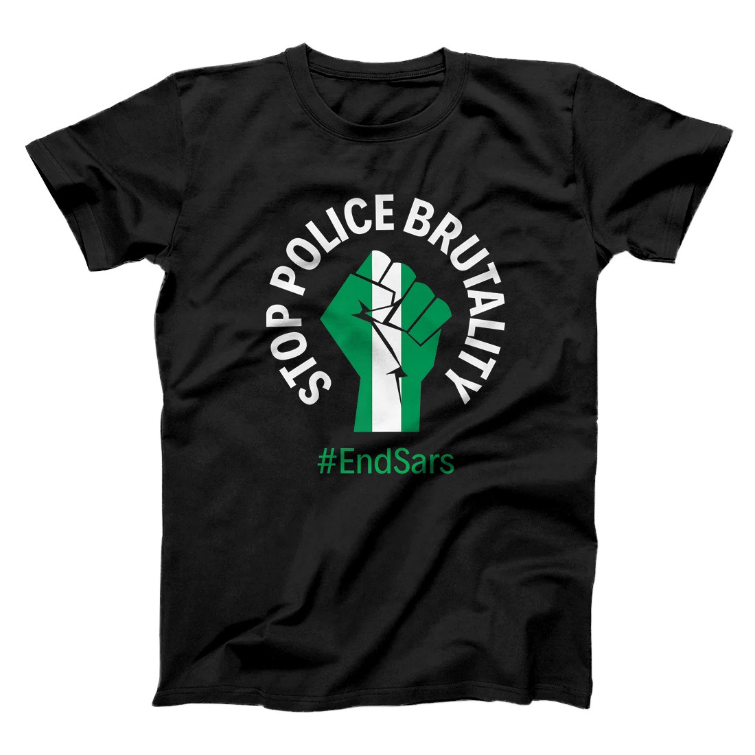 Personalized EndSARS Stop Police Brutality Nigeria Police Reform Protest Premium T-Shirt