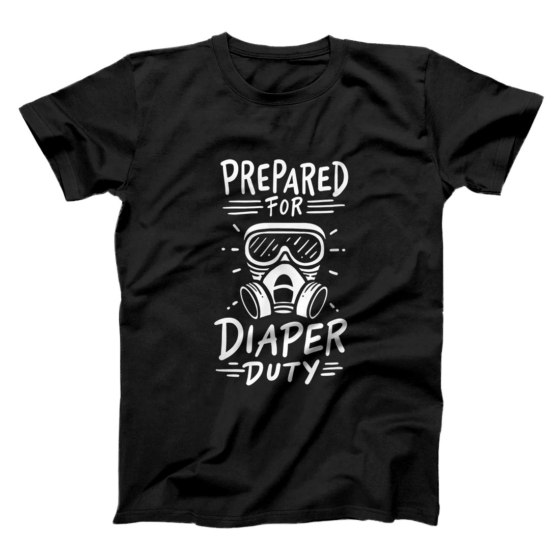 Personalized Diaper Duty, Prepper & Survivalism New Father T-Shirt