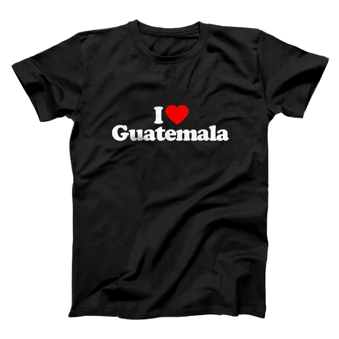 Personalized Guatemala Love Heart Souvenir Funny T-Shirt