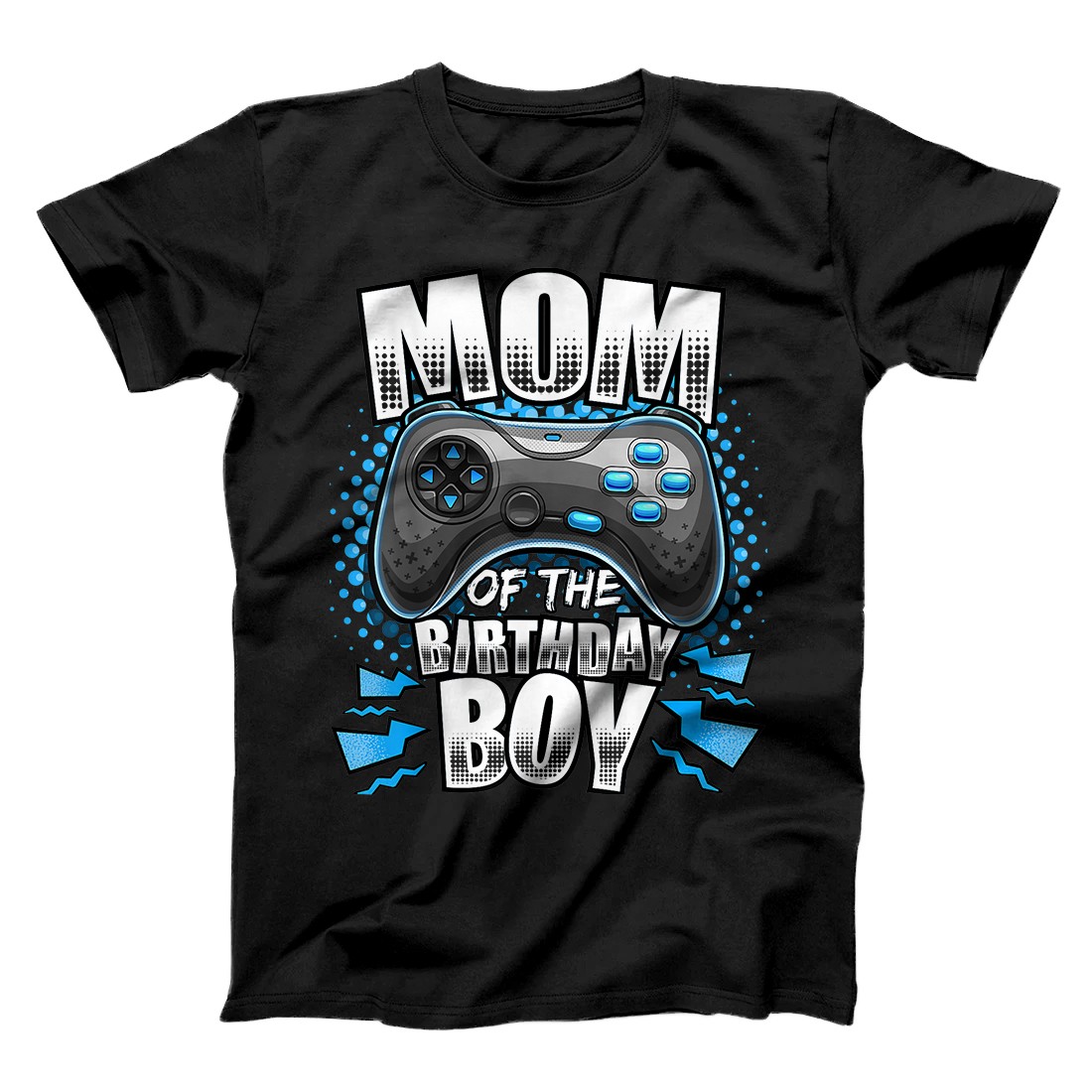 Personalized Mom of the Birthday Boy Matching Video Gamer Birthday Party T-Shirt