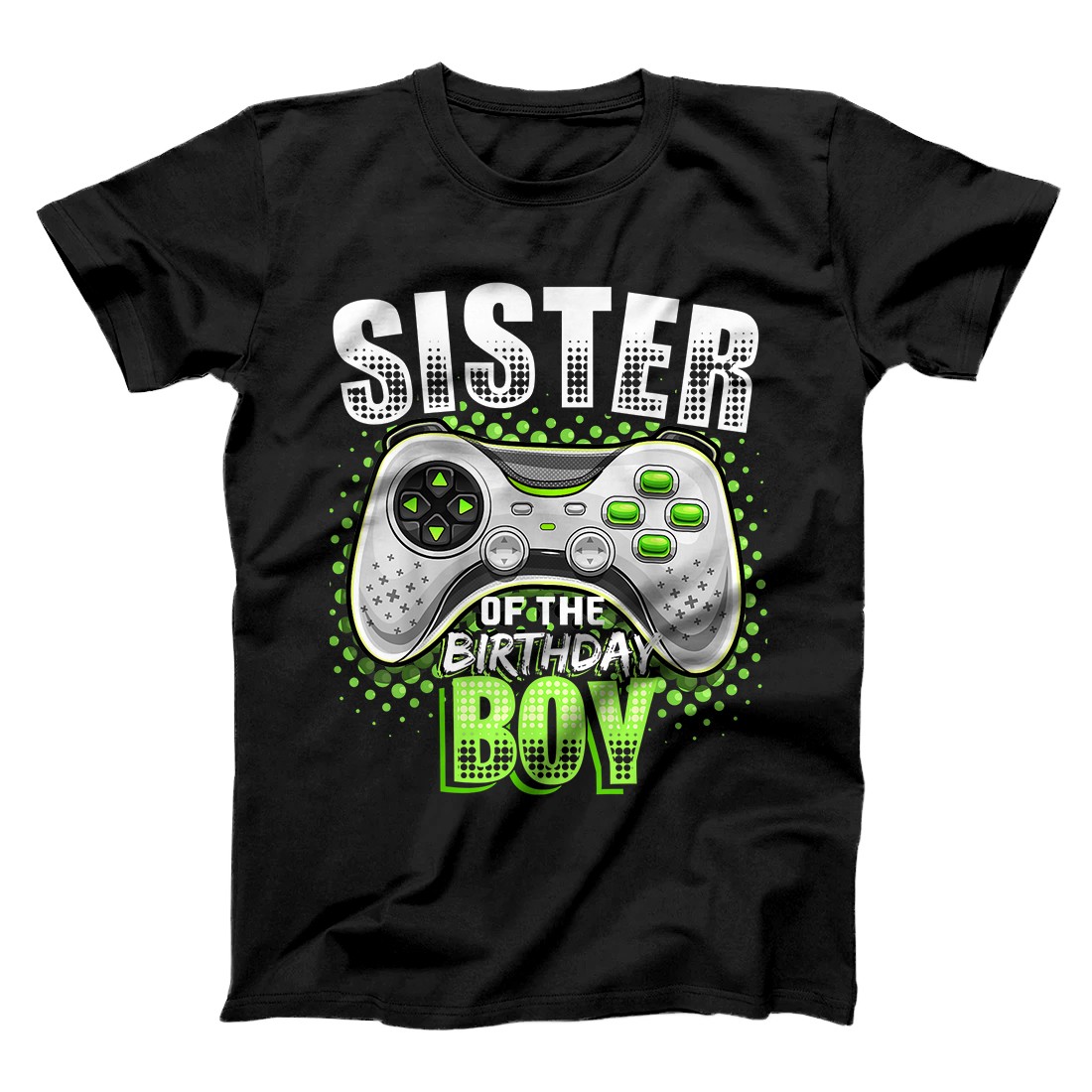 Personalized Sister of the Birthday Boy Matching Video Game Birthday T-Shirt