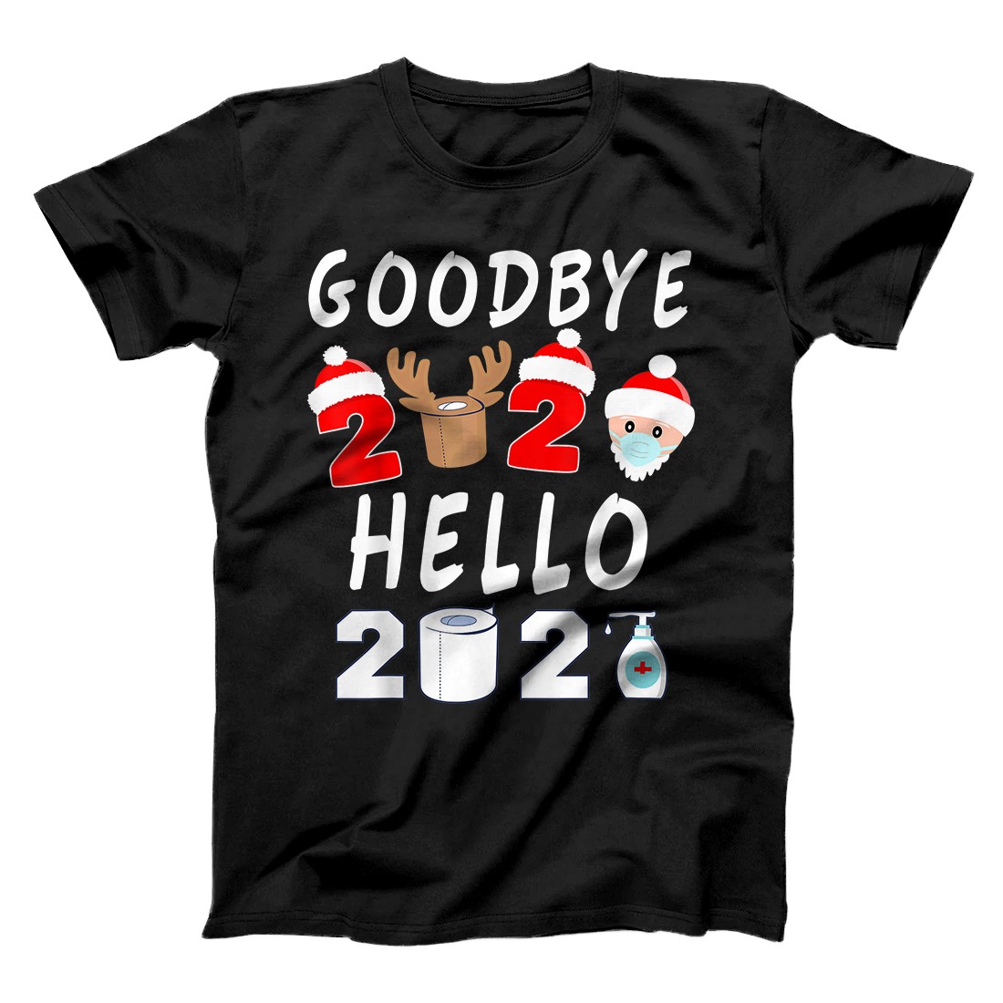 Personalized Happy New Year 2021 hello Eve Goodbye 2020 Pajama Family T-Shirt