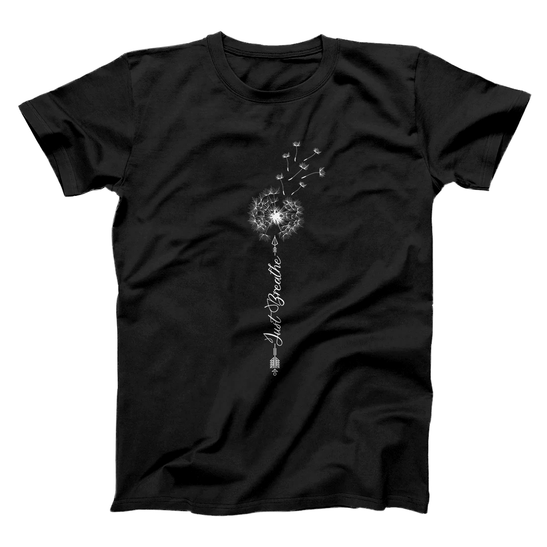 Personalized Just Dandelion Tattoodesign Arrows Breathe Blow Flowers T-Shirt