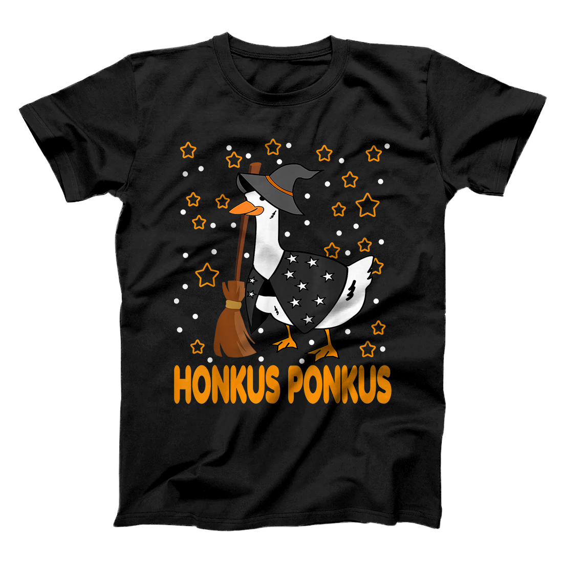Personalized Funny Halloween Witches Duck Cute Honkus Ponkus Gifts T-Shirt