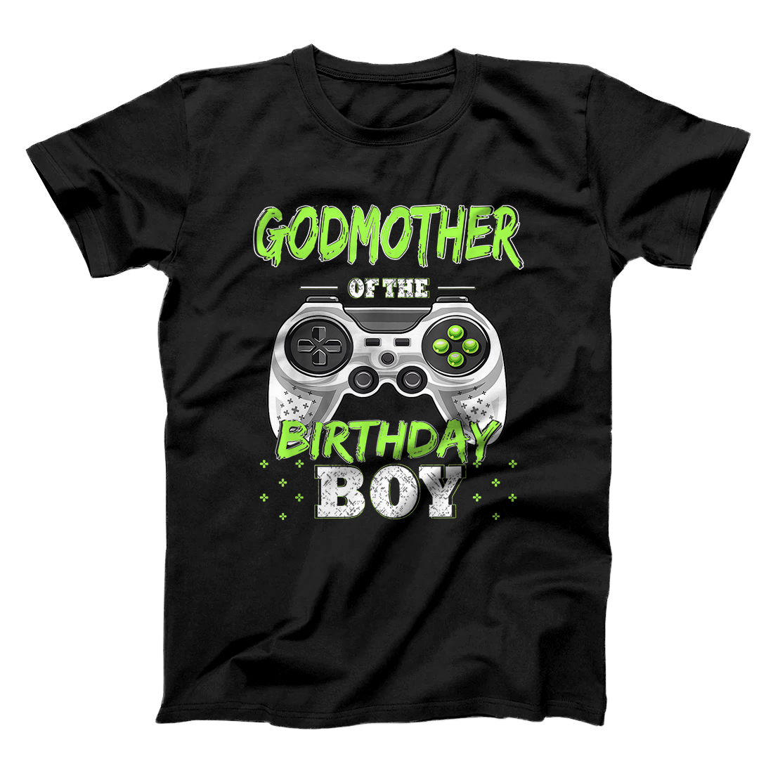 Personalized Godmother of the Birthday Boy Matching Video Gamer Bt Party T-Shirt