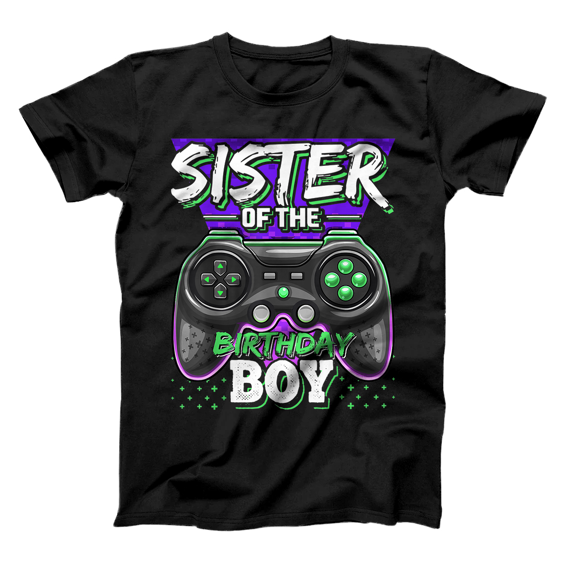 Personalized Sister of the Birthday Boy Matching Video Game Birthday T-Shirt