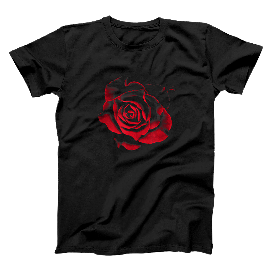 Personalized Red Rose Flower Garden Gift Idea Gardening T-Shirt
