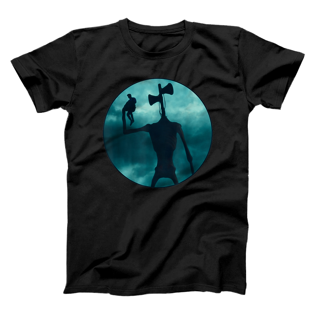 Personalized Siren Head Sirenhead Creepypasta Horror Character T-Shirt