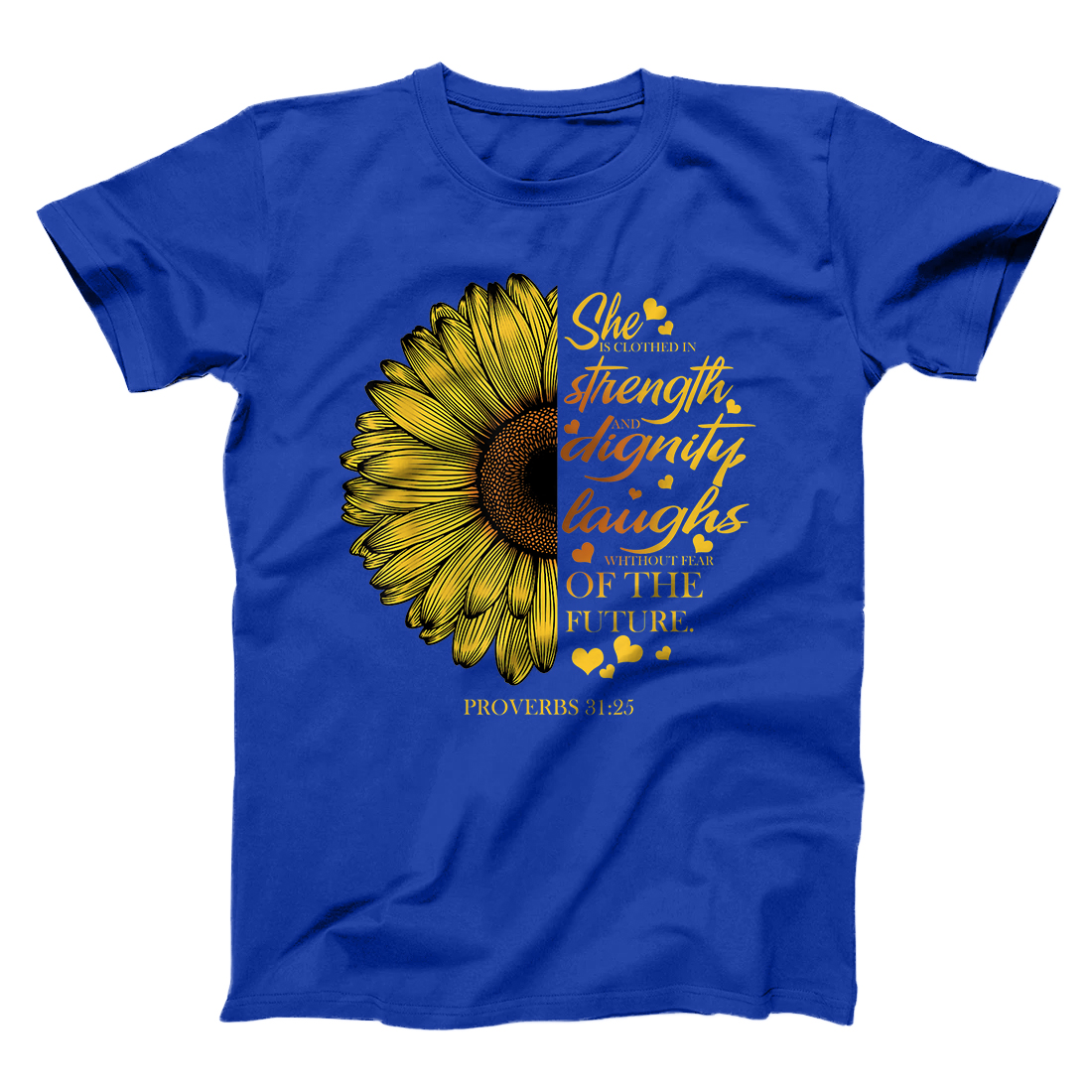 she is clothed in strength and dignity shirt