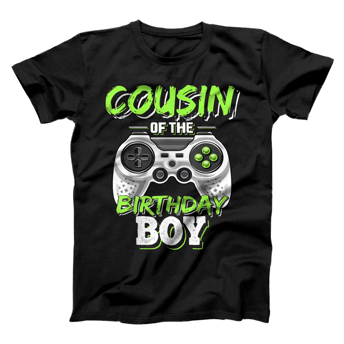 Personalized Cousin of the Birthday Boy Matching Video Game Birthday Gift T-Shirt