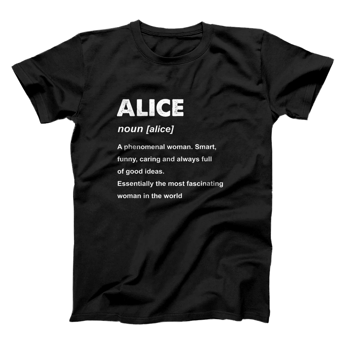 Personalized Alice Name Gift T-Shirt