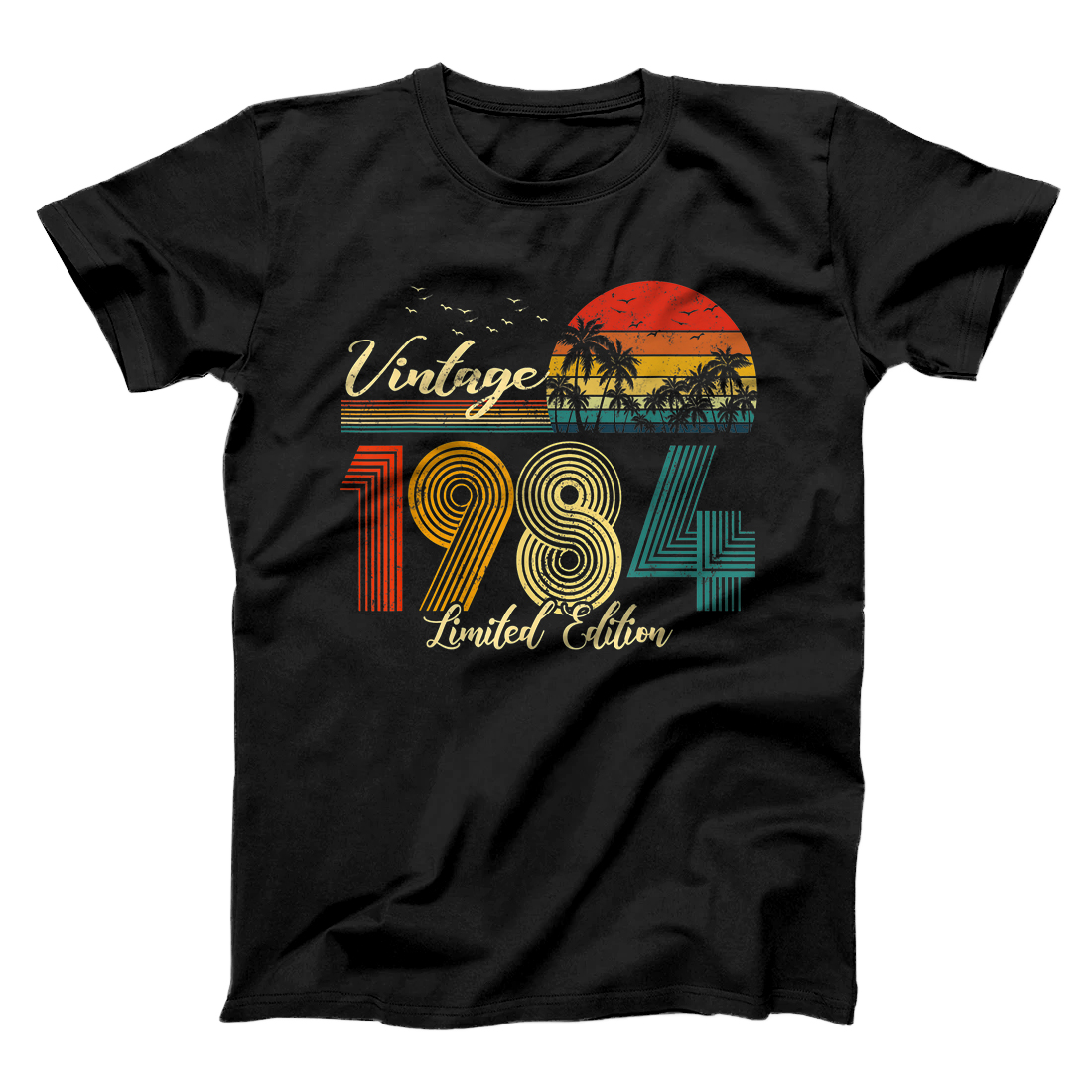 Personalized Vintage 1984 T-Shirt Limited Edition Men Women - 36 Birthday T-Shirt