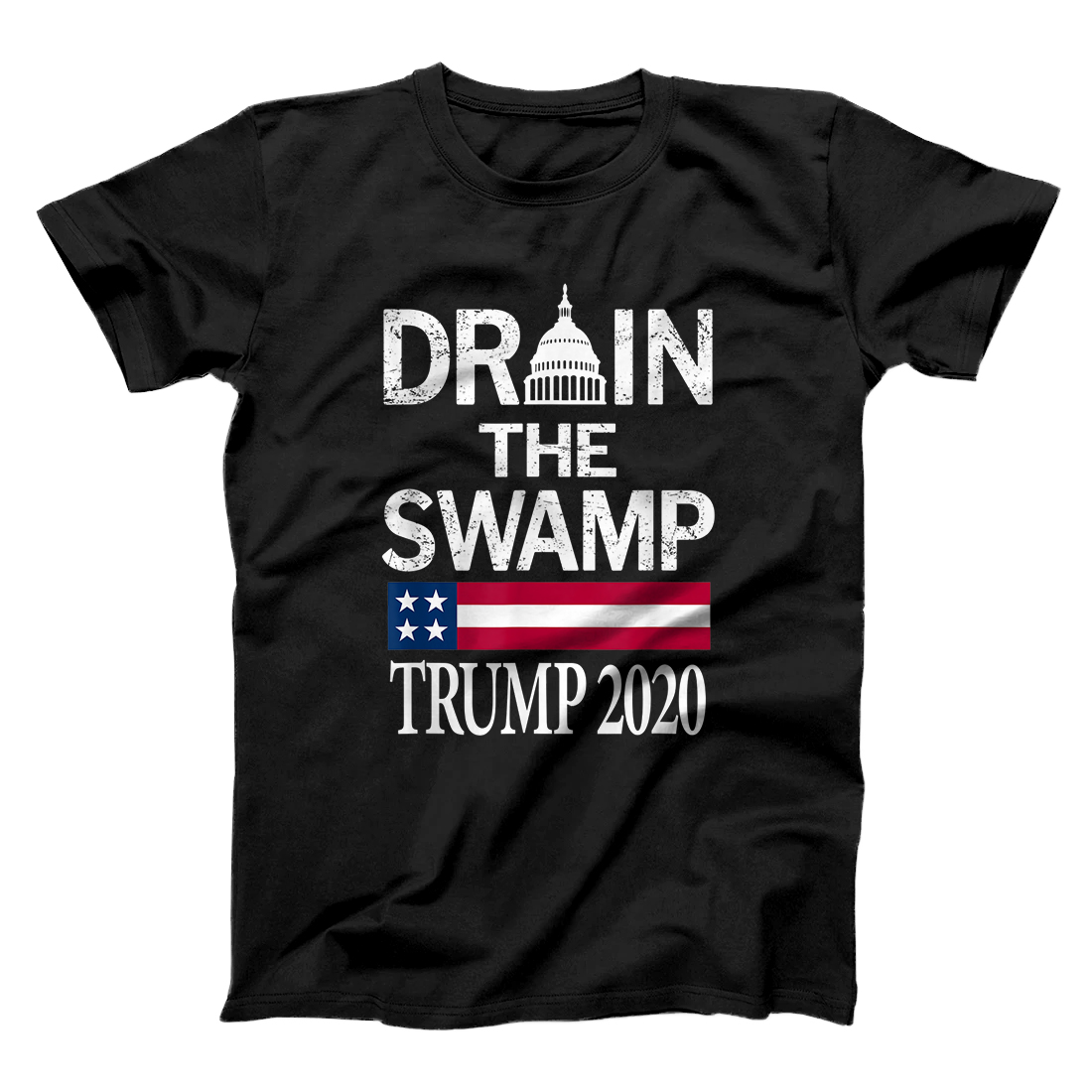 Personalized Drain the Swamp Trump 2020 T-Shirt