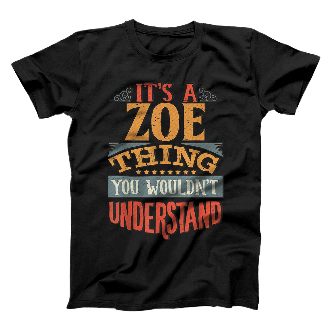 Personalized Zoe Name T-Shirt