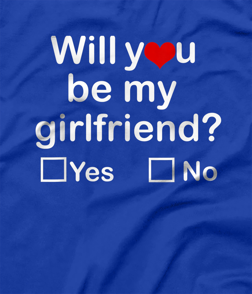 WIll You Be My GirlFriend Circle Yes or No: WIll You Be My GirlFriend  Circle Yes or No Blank Lined Valentine's Diary