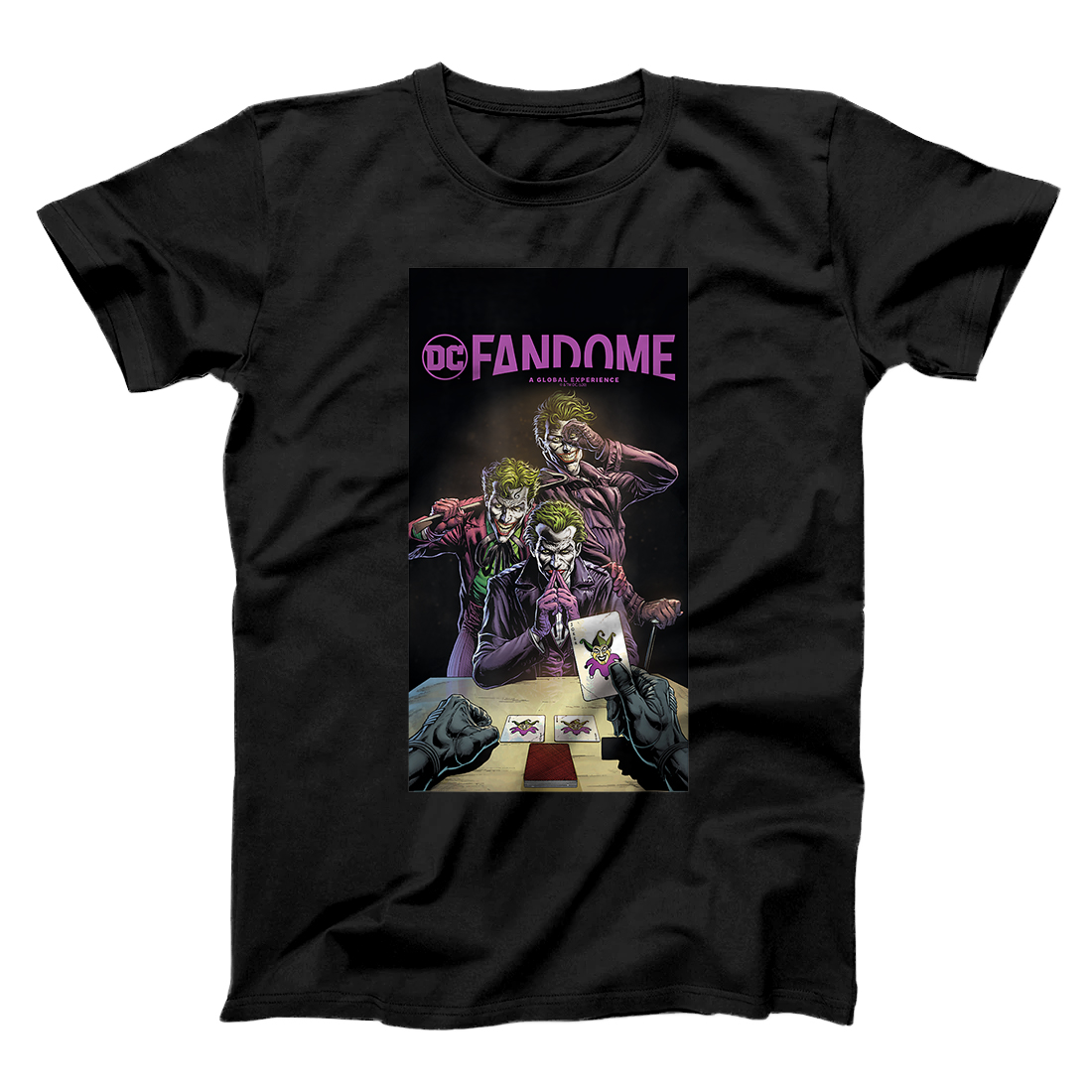 Personalized DC Fandome The Joker Poses Comic Cover T-Shirt