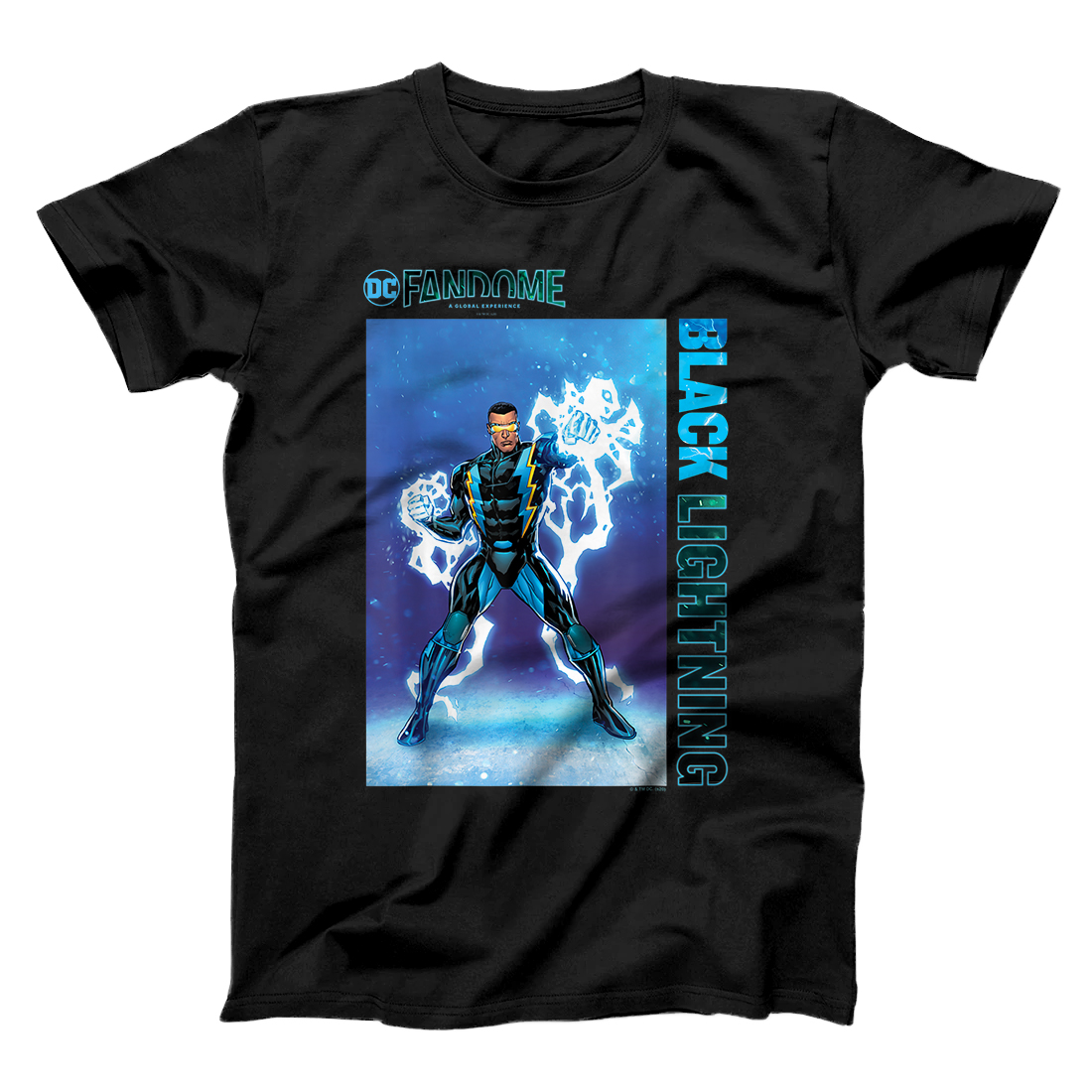 Personalized DC Fandome Black Lightning Poster T-Shirt