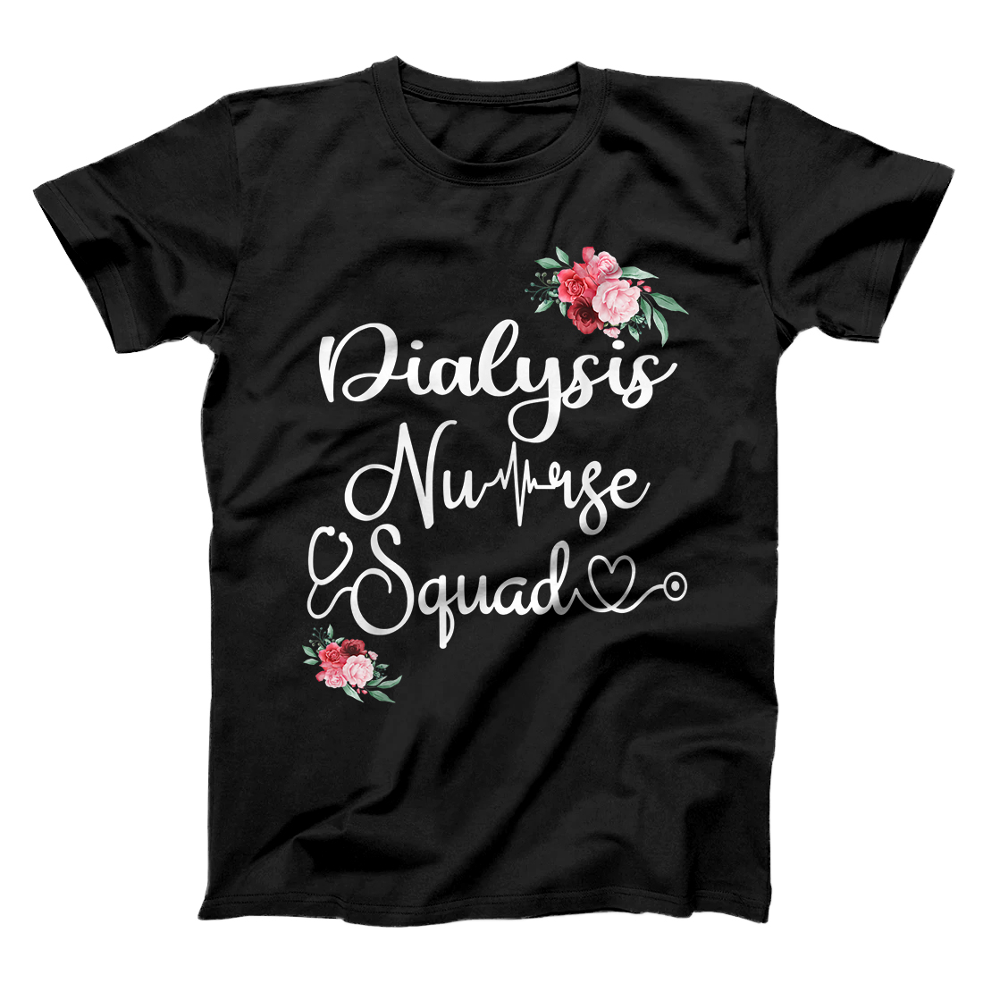 Personalized Dialysis Nurse Squad Cute Funny Nephrology Nurses Gift T-Shirt