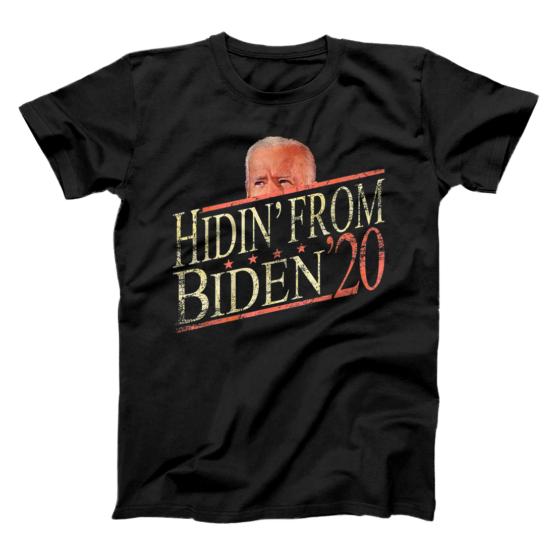 Personalized Hidin' From Biden - Republican Gifts Election Pro Trump 2020 T-Shirt