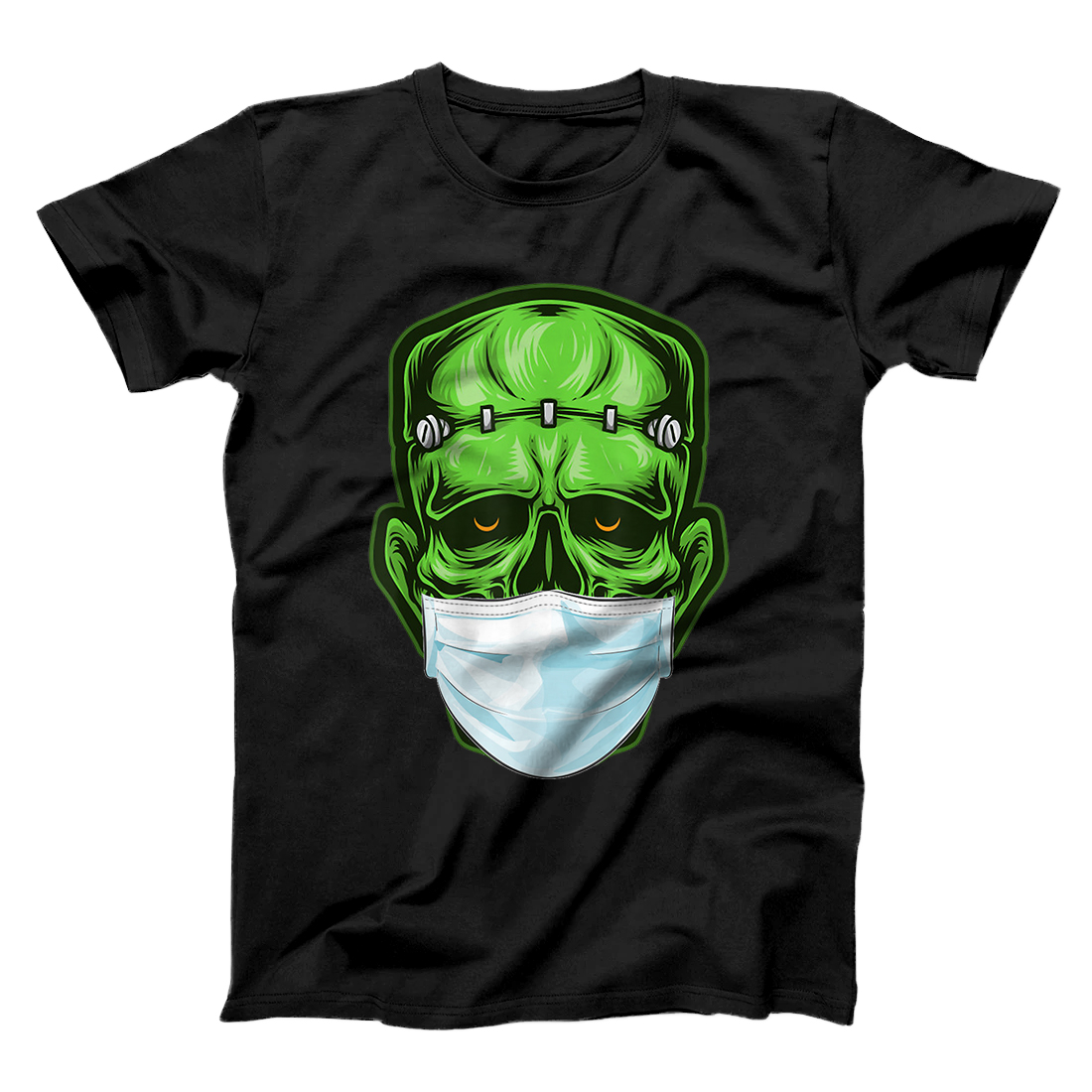 Personalized Funny Monster Zombie Mask Simple Halloween Costume 2020 T-Shirt
