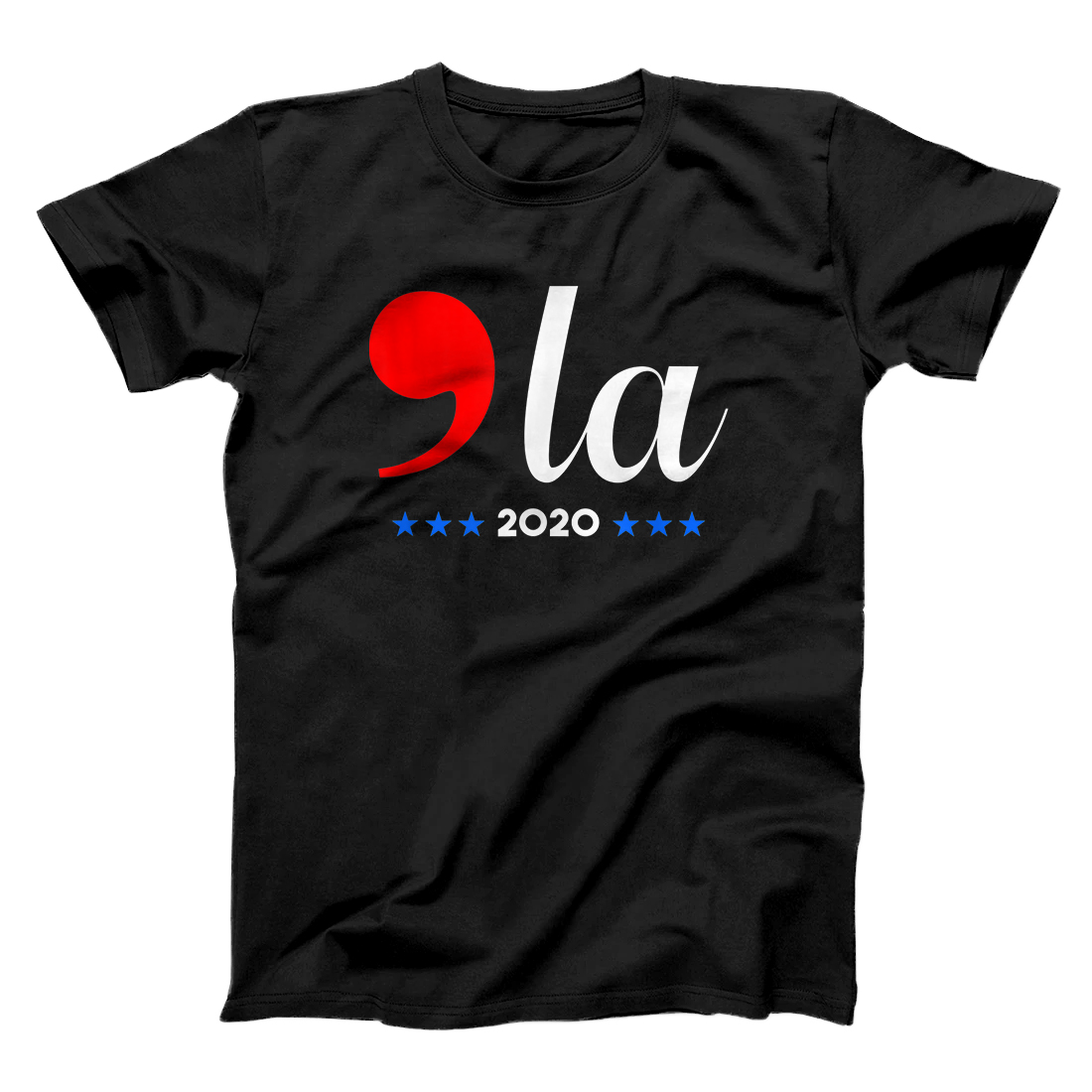 Personalized Comma La Kamala Harris 2020 Election Distressed T-Shirt