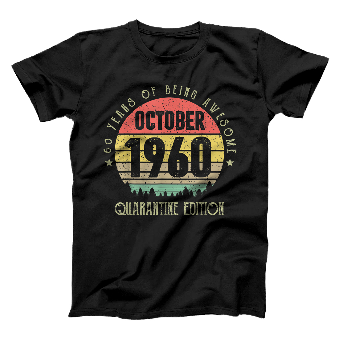 60 years of being awesome t shirt