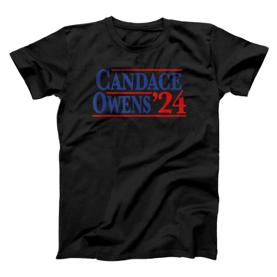 Personalized Candace Owens 2024 Vintage Distressed Campaign Election T-Shirt