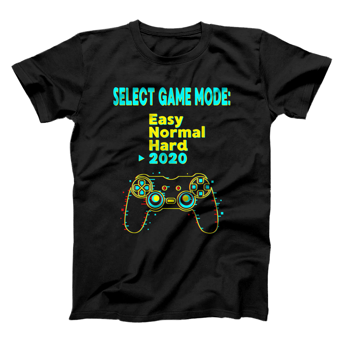Personalized Select game mode easy normal hard 2020 T-Shirt